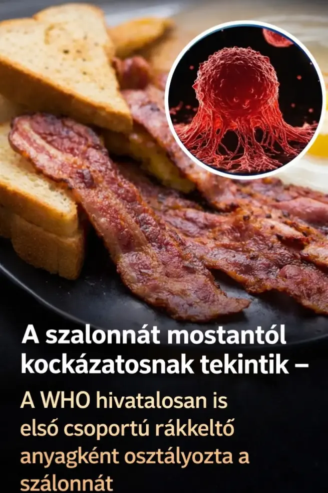 A Szalonnat Mostantol Kockazatosnak Tekintik
