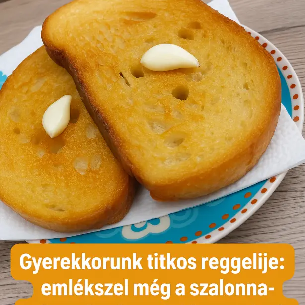 Gyerekkorunk Titkos Reggelije Emlekszel Meg A Szalonnazsiros Piritosra Fokhagymaval